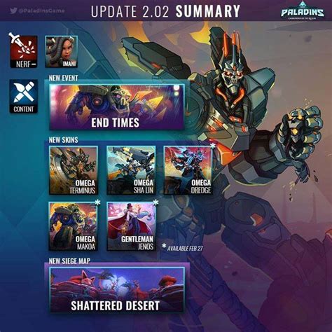 paladins news|paladins manutenção.